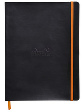 Carnet souple RHODIARAMA, noir
