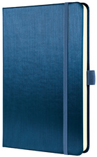  Symbolbild: Notizbuch Conceptum, blau-metallic