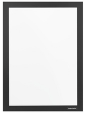 Cadre d'affichage magnetofix, autoadhésif, noir