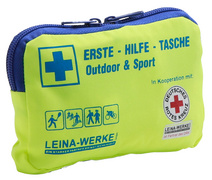 Erste-Hilfe-Tasche OUTDOOR & SPORT, Edition DRK, neongelb