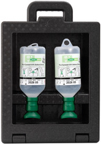 Augenspül-Station IBOX, 2 x 500 ml Augenspüllösung