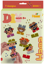  Perles à repasser midi "Pixel 8", coffret cadeau