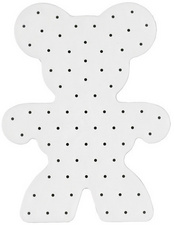 Plaque perforée Maxi Stick "Nounours"