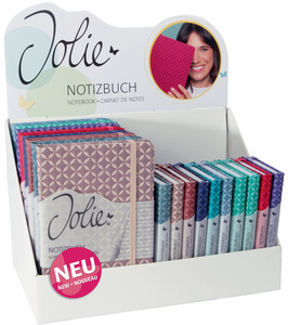Carnet de notes Jolie Flair, présentoir