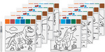 Wasserfarben-Malset "Dinosaurier", Inhalt