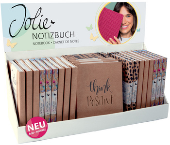 Notizbuch Jolie Pure, Display