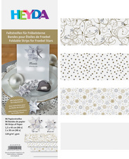 Bande de papier à plier, blanc