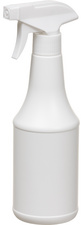 Sprühflasche, weiß