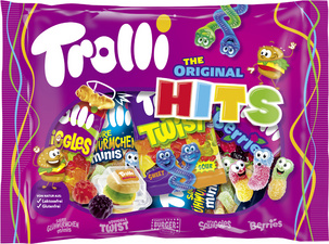 Bonbon gélifié aux fruits ORIGINAL HITS, sachet de 200 g