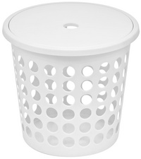 Panier à linge SPRINGFIELD, blanc