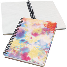 Carnet à spirale Jolie Inspire "Batik Holi", sans texte