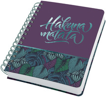 Carnet de notes Jolie Inspire "Jungle Dreams", avec texte