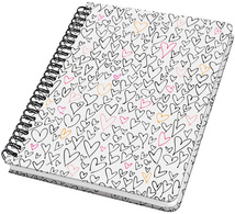 Carnet à spirale Jolie Inspire "Wild Hearts"