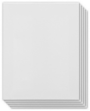 Symbolbild: Leinwand, Stärke: 3 mm - rechteckig