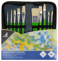 Öl-Pinsel-Set