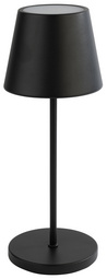 Akku LED-Tischleuchte MERLE, schwarz
