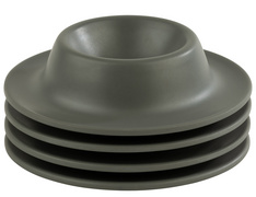 Eierbecher grau, 4er Set