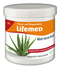 Aloe Vera Gel, 250 ml Tiegel