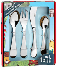 4-teiliges Kinderbesteck SUNNY
