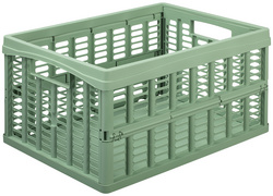 Caisse de rangement pliante, vert