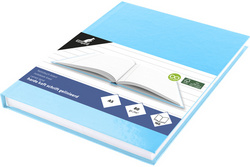 Cahier, bleu pastel