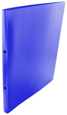 Ringbuch, blau
