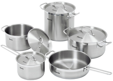 Bartscher Kit casseroles CÉSAR, 9 pièces
