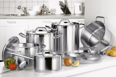 Visuel de référence : kit casseroles PROFESSIONEL, 7 pièces