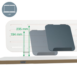 Pegboard Schreibtisch-Organizer inkl. Notebookhalterung