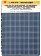Tapis de coupe, bleu