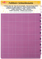 Tapis de coupe, rose