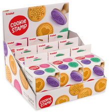 Kit tampon à biscuit "Cookie Stamp", présentoir
