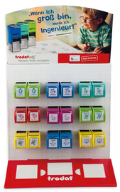 Motivationsstempel edy(R) Fix, im Thekendisplay