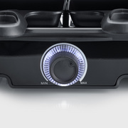 Vue détaillée : commande rotative