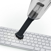 Detailansicht: Tastatur saugen
