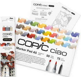 Marker ciao "LAYER & MIX Starter Set", Architect