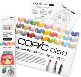 Marker ciao "LAYER & MIX Manga Starter Set", Vibrant