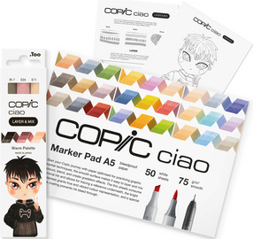 Marker ciao "LAYER & MIX Manga Starter Set", Warm
