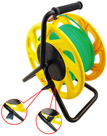 Netzwerk Kabeltrommel, Detailansicht