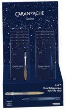 Druckkugelschreiber 849 COSMIC BLUE, im Thekendisplay