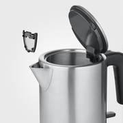 Detailansicht: herausnehmbarer Kalkfilter