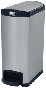 Tret-Abfalleimer Slim Jim, 50 Liter, schwarz