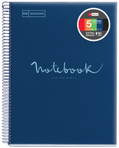 Cahier à spirale "Notebook EMOTIONS", marine