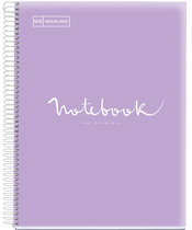 Cahier à spirale "Notebook EMOTIONS", lavande