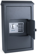  Detailansicht: zeigt die Schlossabdeckung