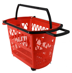 Panier à provisions avec poignées, 28 litres