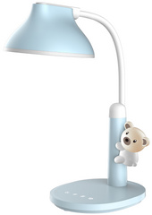 Lampe de bureau à LED Twinkel, bleu clair