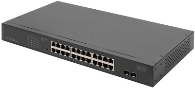 19" Gigabit SFP PoE Netzwerkswitch