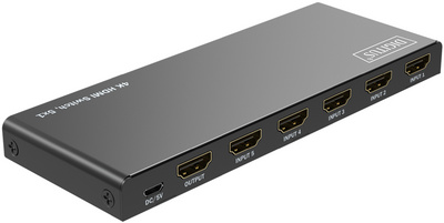 4K HDMI Switch 5x1, Rückseite