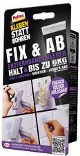 Montagekleber FIX & AB, Blisterkarte